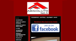 Desktop Screenshot of absolutesupplyinc.net